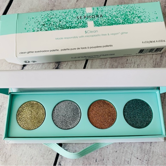 Sephora Makeup Sephora Collection Clean Glitter Eyeshadow Palette 4